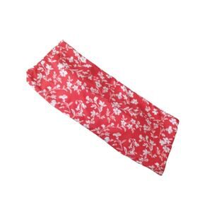 Zaful Women's Bandeau Bikini Top Red Floral Large US 8 Beach Fun Summer